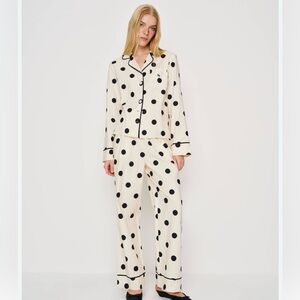 Reformation Coco Pajama Polka Dots Set